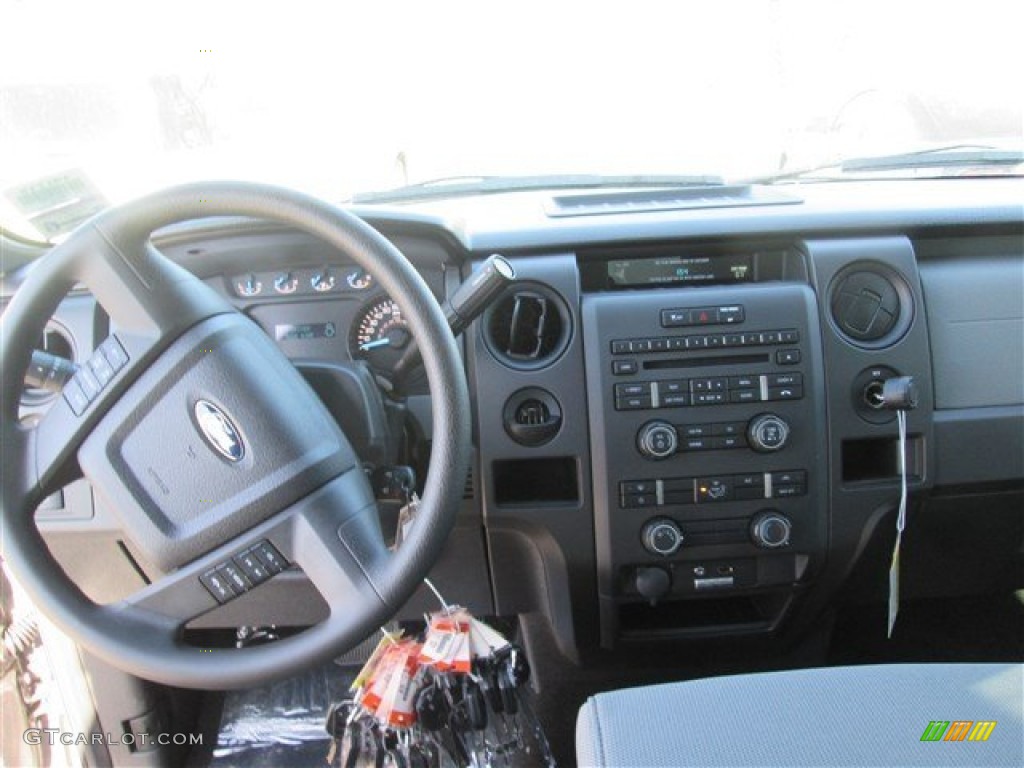 2014 F150 STX SuperCab - Sterling Grey / Steel Grey photo #8