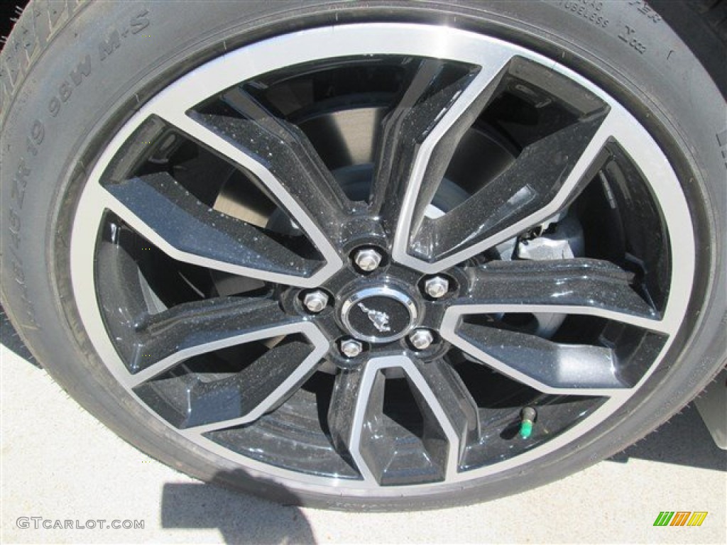 2014 Mustang GT Premium Coupe - Ingot Silver / Charcoal Black photo #2