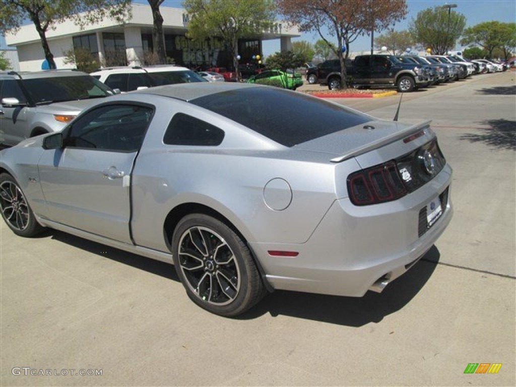 2014 Mustang GT Premium Coupe - Ingot Silver / Charcoal Black photo #4