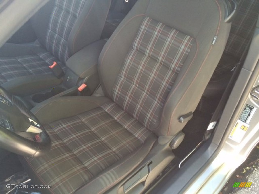 2011 GTI 2 Door - United Gray Metallic / Interlagos Plaid Cloth photo #9