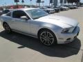 2014 Ingot Silver Ford Mustang GT Premium Coupe  photo #6