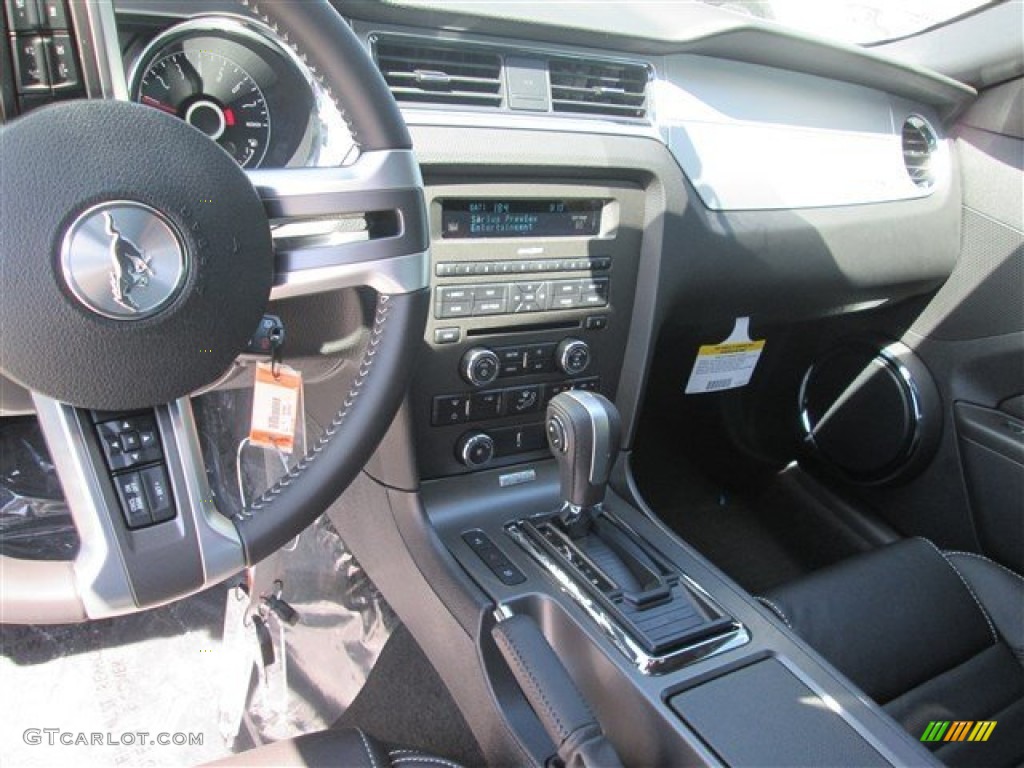 2014 Mustang GT Premium Coupe - Ingot Silver / Charcoal Black photo #8