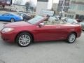 2011 Deep Cherry Red Crystal Pearl Chrysler 200 Limited Convertible  photo #3