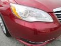 2011 Deep Cherry Red Crystal Pearl Chrysler 200 Limited Convertible  photo #30