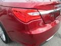 2011 Deep Cherry Red Crystal Pearl Chrysler 200 Limited Convertible  photo #33