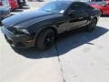 2014 Black Ford Mustang V6 Coupe  photo #1