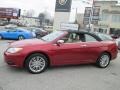 2011 Deep Cherry Red Crystal Pearl Chrysler 200 Limited Convertible  photo #38