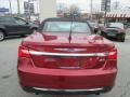 2011 Deep Cherry Red Crystal Pearl Chrysler 200 Limited Convertible  photo #40