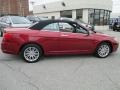 2011 Deep Cherry Red Crystal Pearl Chrysler 200 Limited Convertible  photo #42