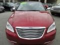 2011 Deep Cherry Red Crystal Pearl Chrysler 200 Limited Convertible  photo #44