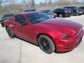 2014 Ruby Red Ford Mustang V6 Coupe  photo #6
