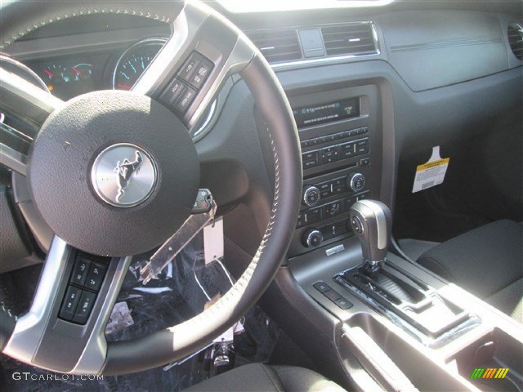 2014 Mustang V6 Coupe - Ruby Red / Charcoal Black photo #8