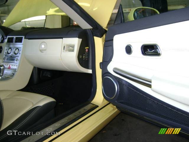 2005 Crossfire Limited Roadster - Classic Yellow Pearlcoat / Dark Slate Grey/Vanilla photo #15