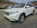 2011 Blizzard White Pearl Toyota Highlander Limited 4WD  photo #2