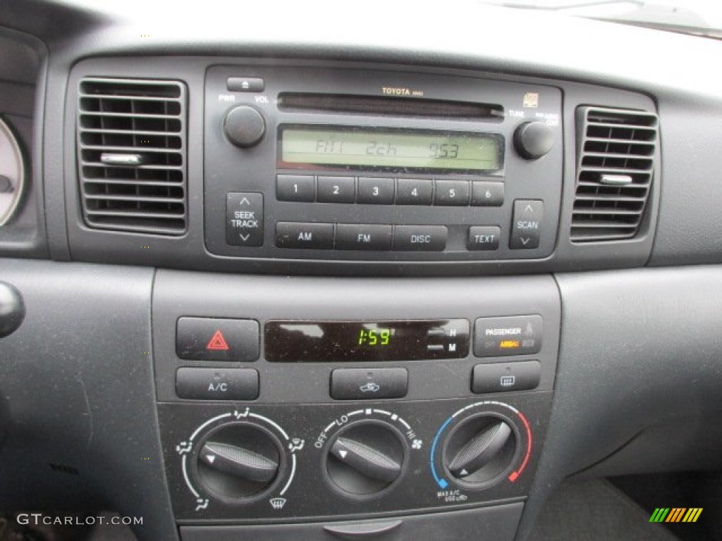 2008 Toyota Corolla S Controls Photos