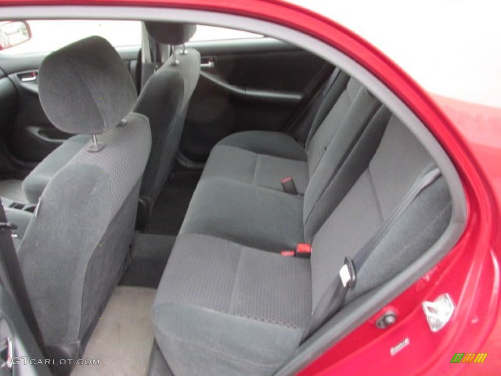 2008 Toyota Corolla S Rear Seat Photo #91631763