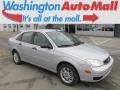 CD Silver Metallic 2007 Ford Focus ZX4 SE Sedan