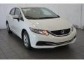 White Orchid Pearl - Civic LX Sedan Photo No. 1