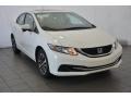 2014 White Orchid Pearl Honda Civic EX Sedan  photo #1