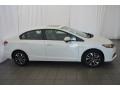 2014 White Orchid Pearl Honda Civic EX Sedan  photo #5