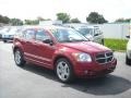 2007 Inferno Red Crystal Pearl Dodge Caliber R/T  photo #30