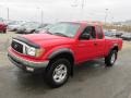 2004 Radiant Red Toyota Tacoma SR5 Xtracab 4x4  photo #5