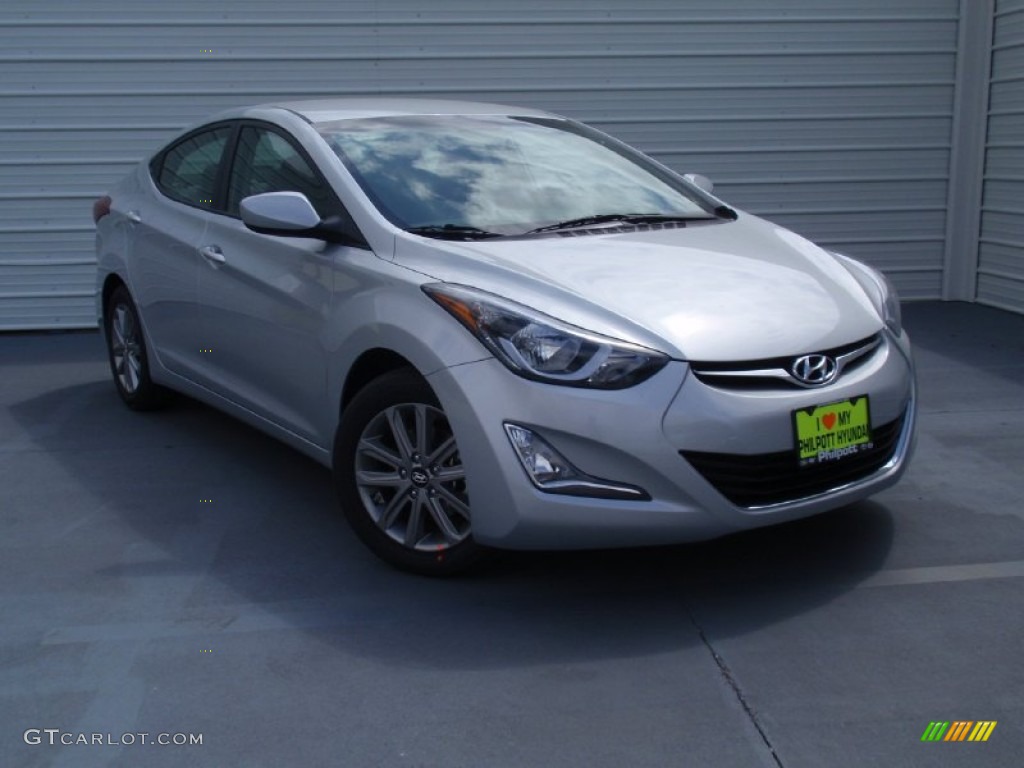 2014 Elantra SE Sedan - Silver / Gray photo #1
