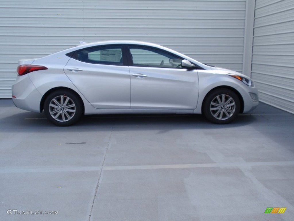 2014 Elantra SE Sedan - Silver / Gray photo #3