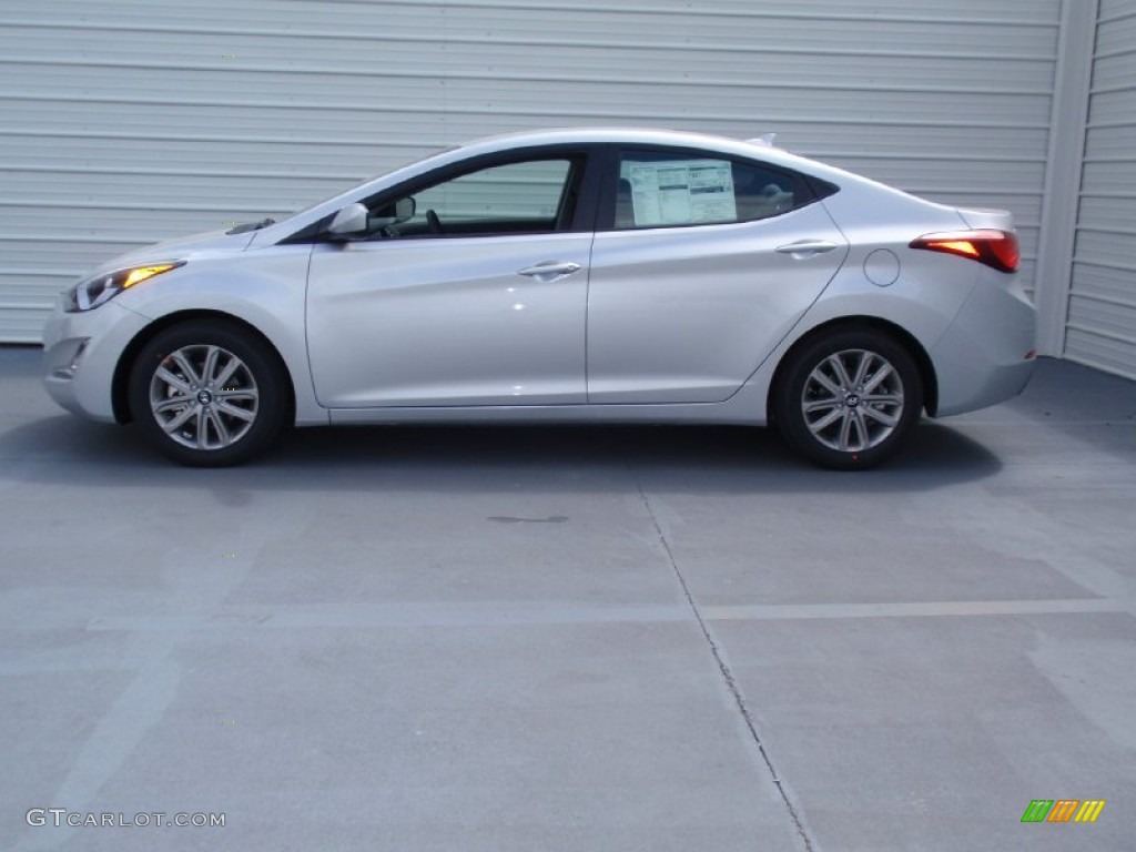 2014 Elantra SE Sedan - Silver / Gray photo #6