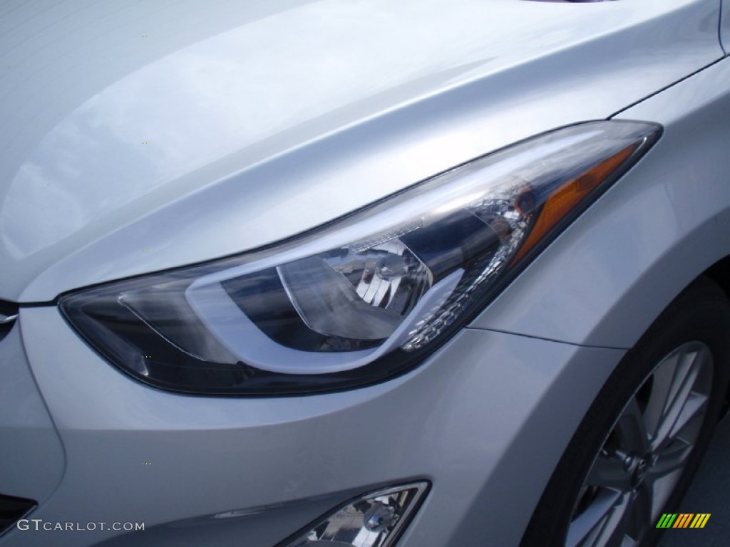 2014 Elantra SE Sedan - Silver / Gray photo #9