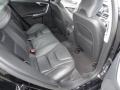 2012 Volvo S60 R-Design Off Black Interior Rear Seat Photo
