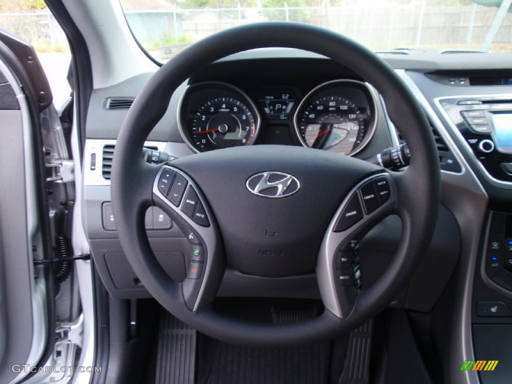 2014 Elantra SE Sedan - Silver / Gray photo #30