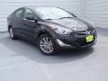 2014 Black Hyundai Elantra SE Sedan  photo #2