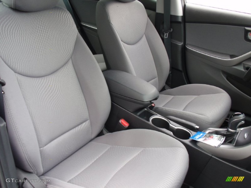2014 Elantra SE Sedan - Black / Gray photo #18