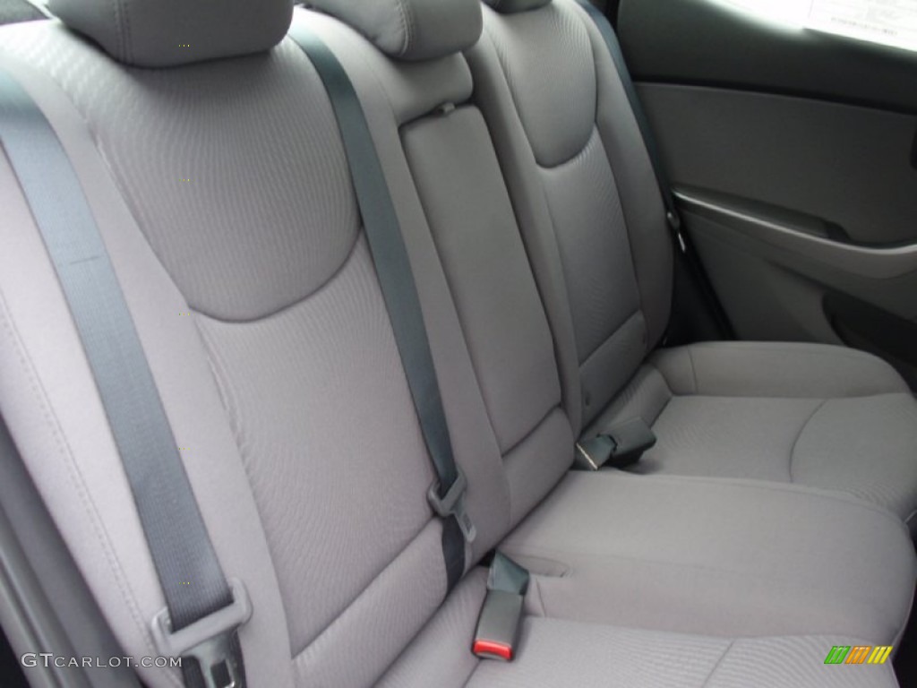 2014 Elantra SE Sedan - Black / Gray photo #20