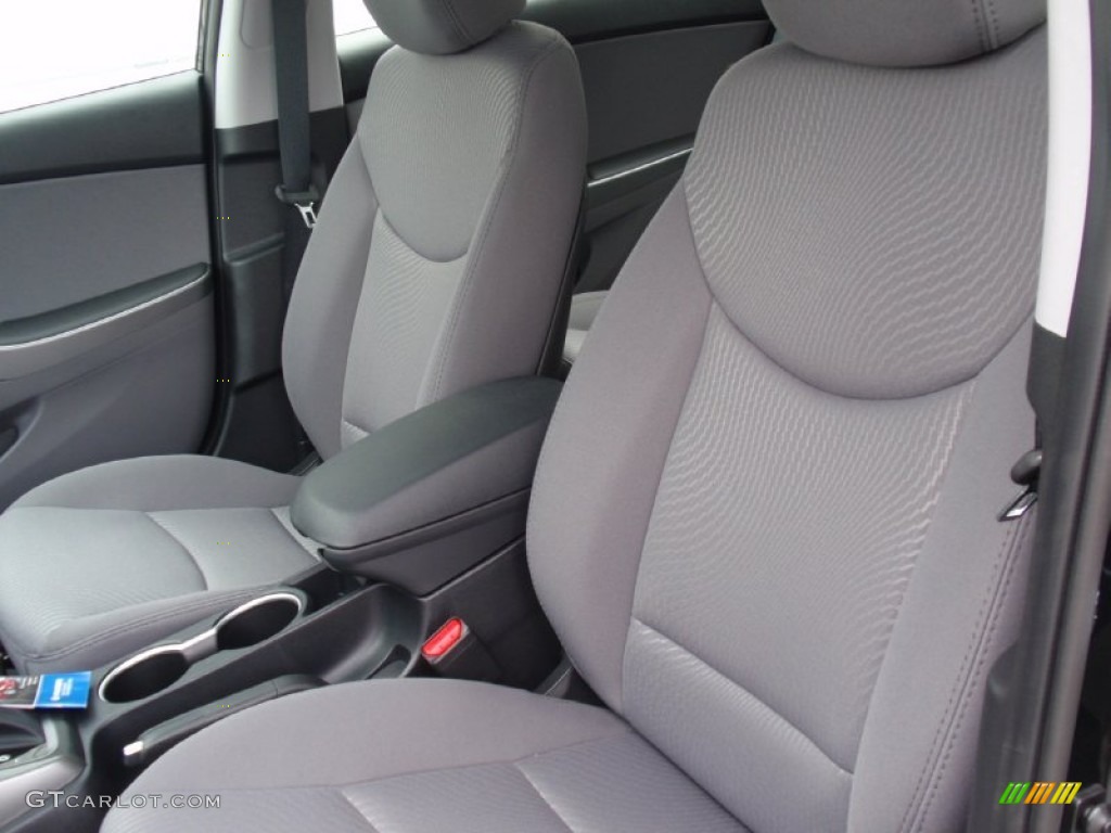 2014 Elantra SE Sedan - Black / Gray photo #25