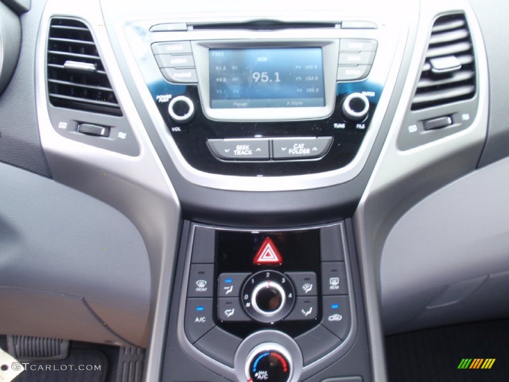2014 Elantra SE Sedan - Black / Gray photo #28