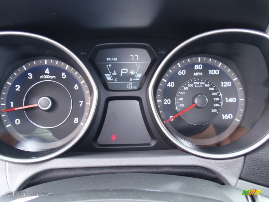 2014 Elantra SE Sedan - Black / Gray photo #31