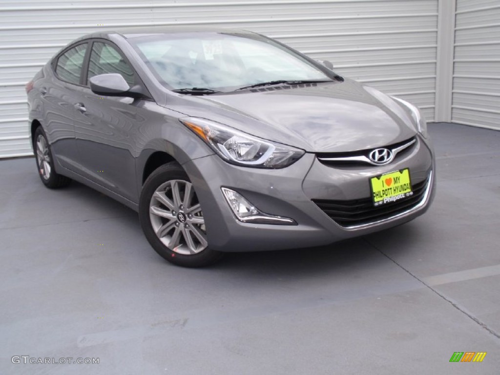 2014 Elantra SE Sedan - Gray / Gray photo #2
