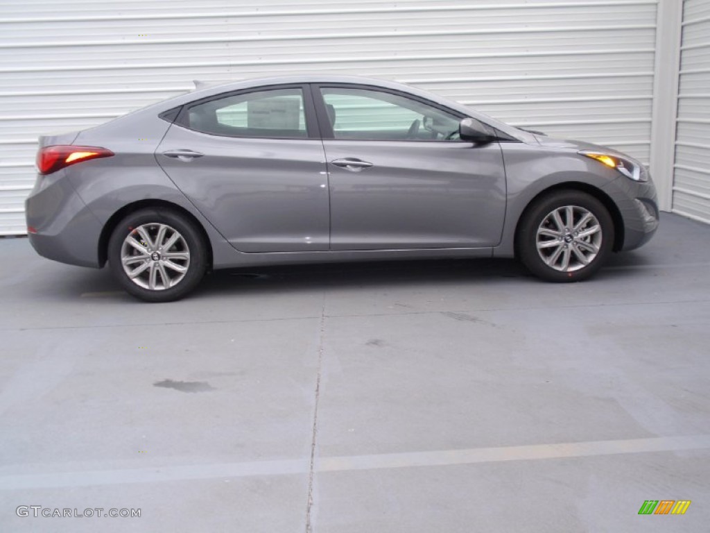 2014 Elantra SE Sedan - Gray / Gray photo #3