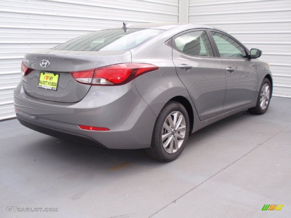 2014 Elantra SE Sedan - Gray / Gray photo #4