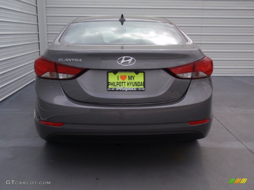 2014 Elantra SE Sedan - Gray / Gray photo #5