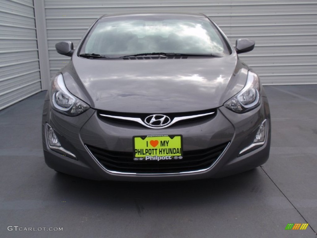 2014 Elantra SE Sedan - Gray / Gray photo #8