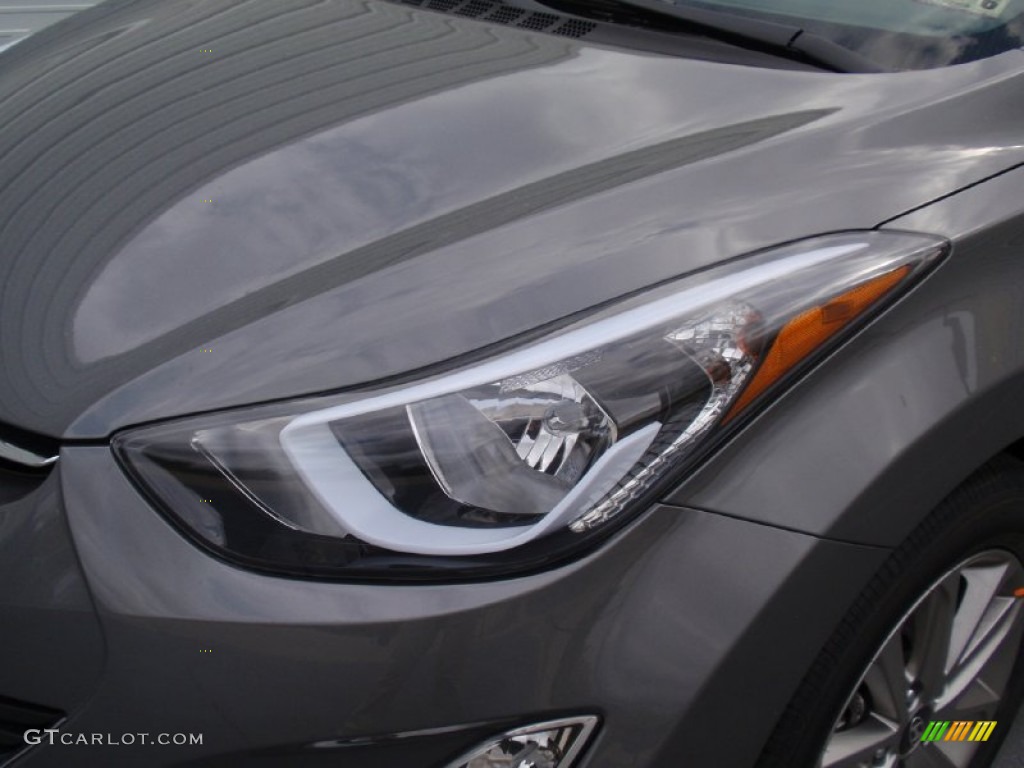 2014 Elantra SE Sedan - Gray / Gray photo #9