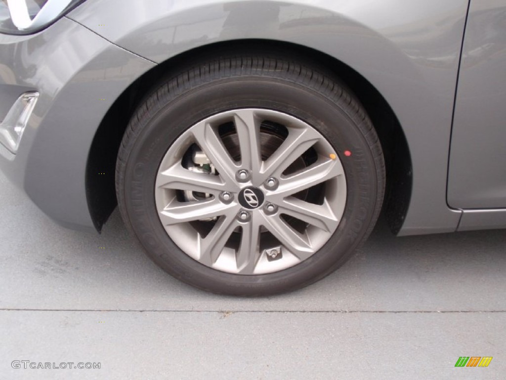 2014 Elantra SE Sedan - Gray / Gray photo #12