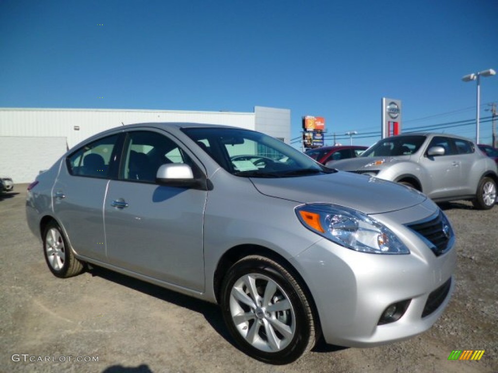 Brilliant Silver Nissan Versa