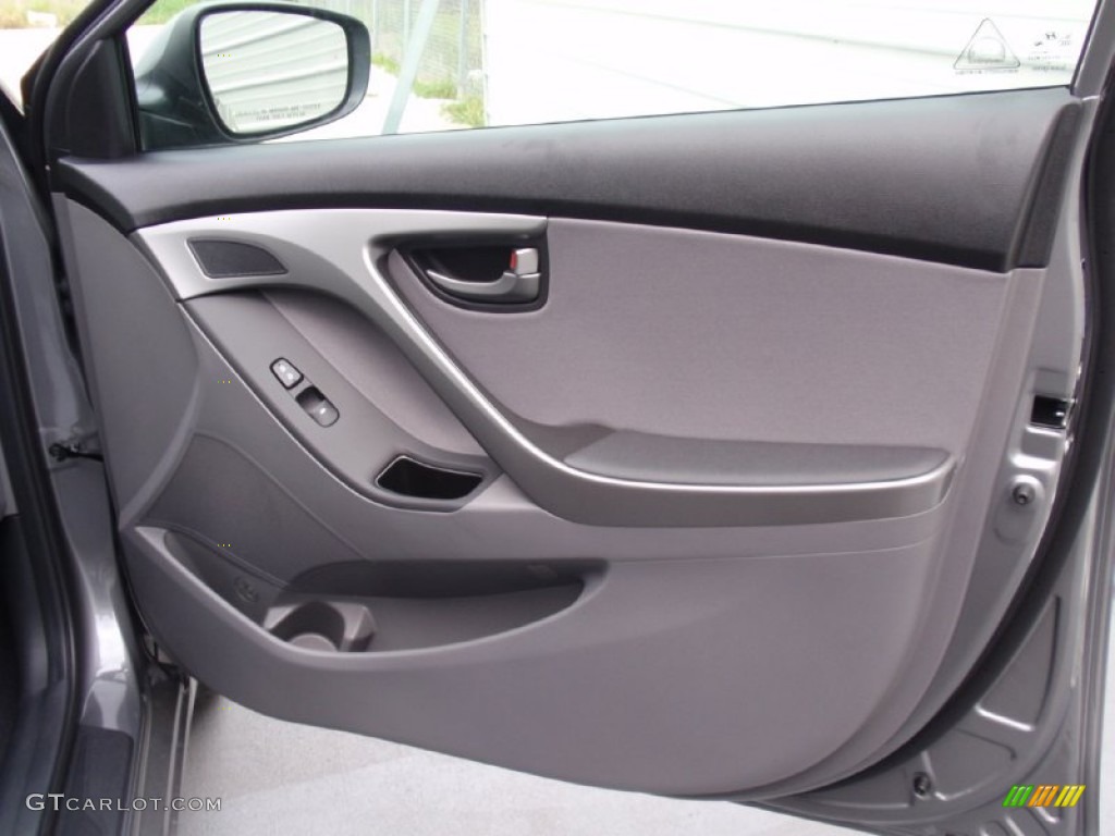 2014 Elantra SE Sedan - Gray / Gray photo #16