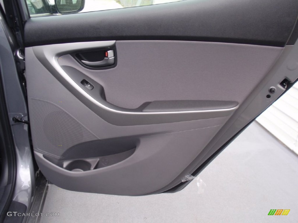 2014 Elantra SE Sedan - Gray / Gray photo #19