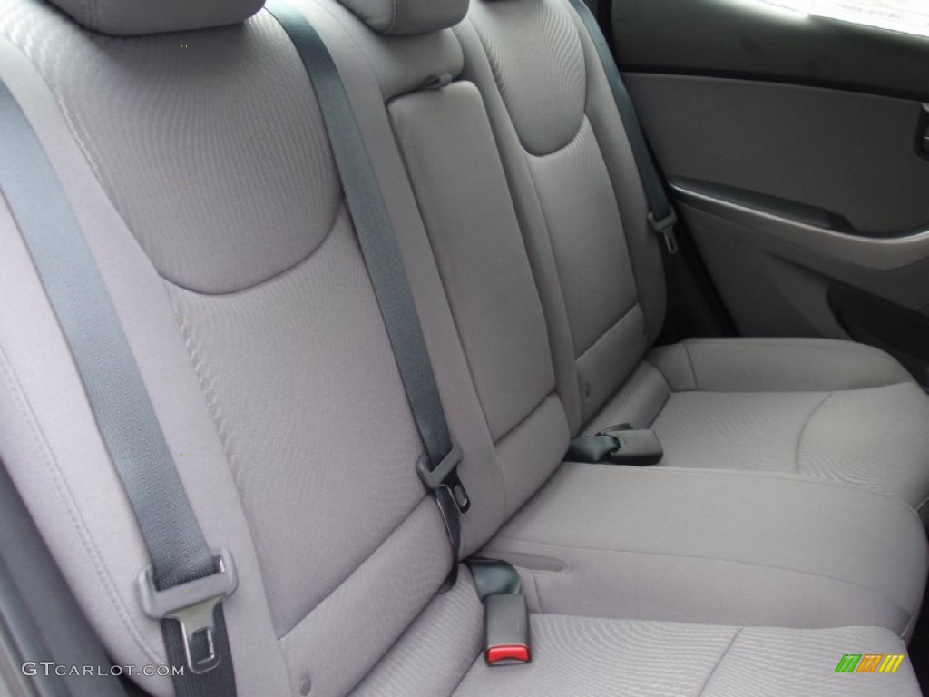 2014 Elantra SE Sedan - Gray / Gray photo #20
