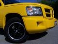 2008 Detonator Yellow Dodge Dakota Sport Extended Cab  photo #2